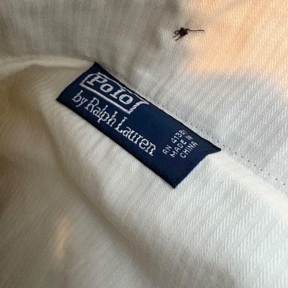 Polo Ralph Lauren Pants Mens 36 (Fits 38x31) Straight Chino Tan Khaki Business - Picture 3 of 11
